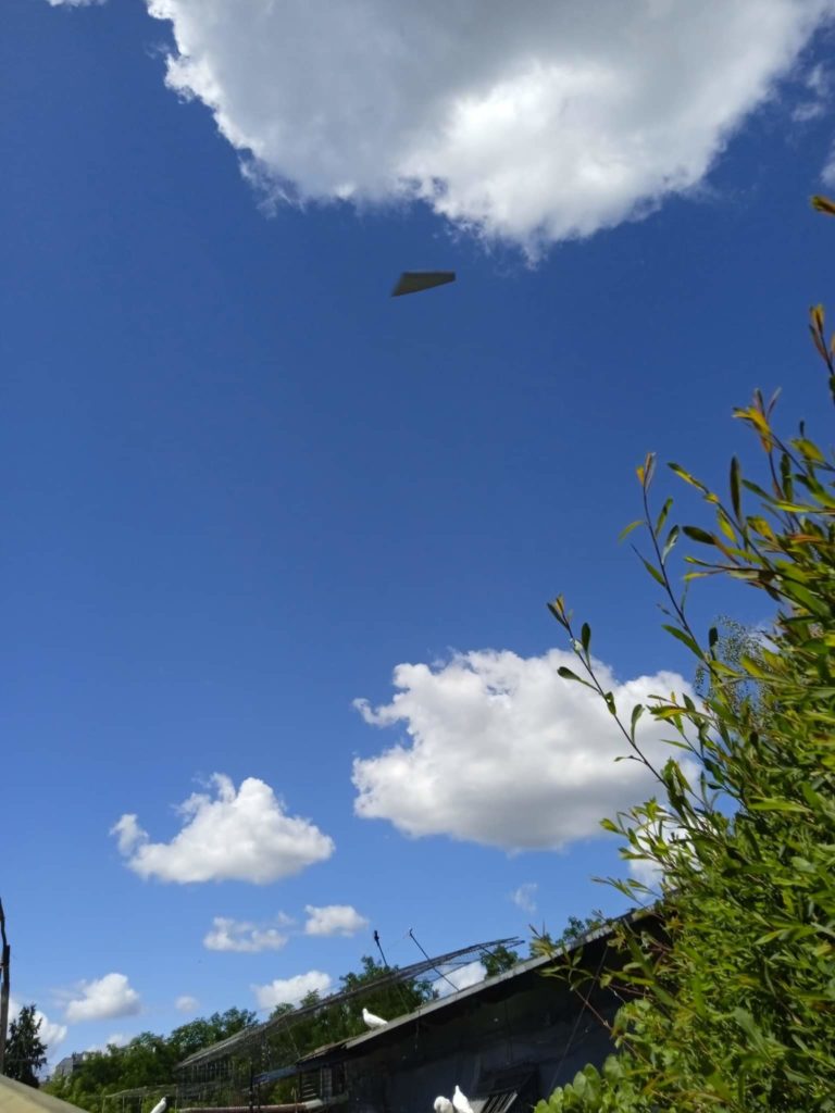Trójkątne UFO nad Pobiedną