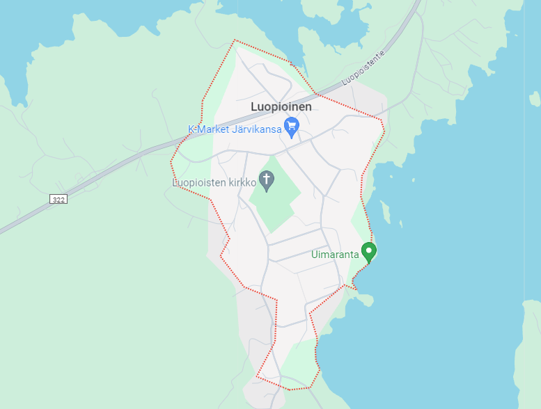 Luopioinen (źródło: Google Maps)